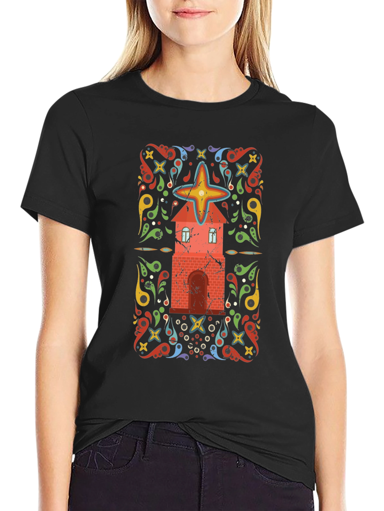 Ornamental House Graphic Tee