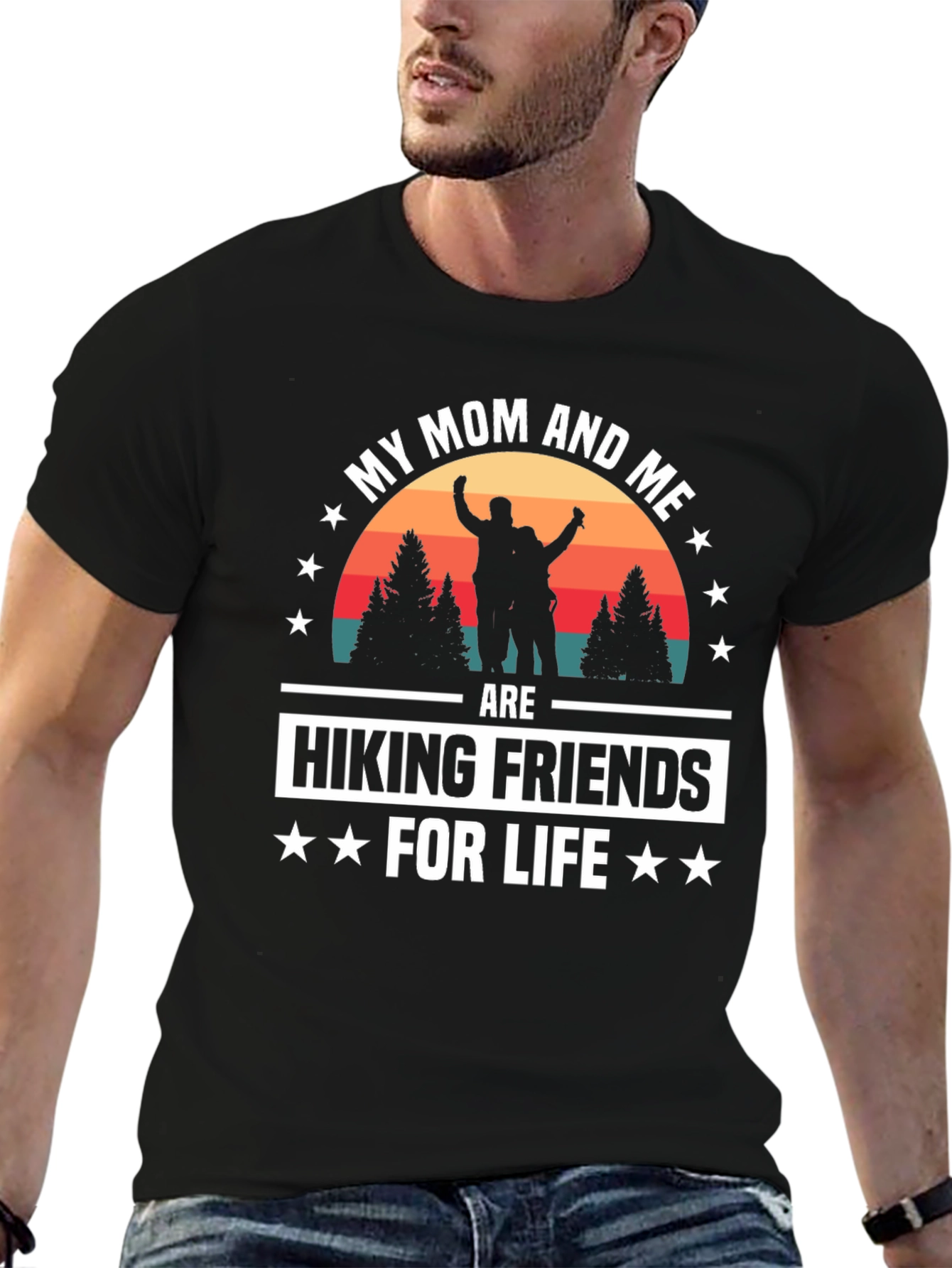 Mom and Me Hiking Friends Graphic Tee