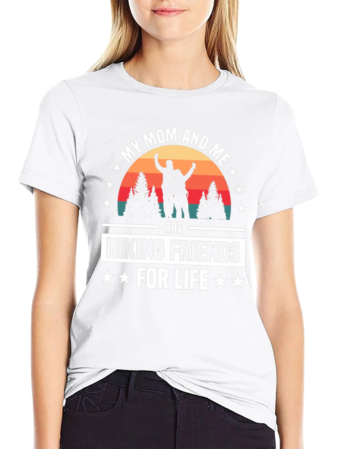 Mom and Me Hiking Friends Graphic Tee