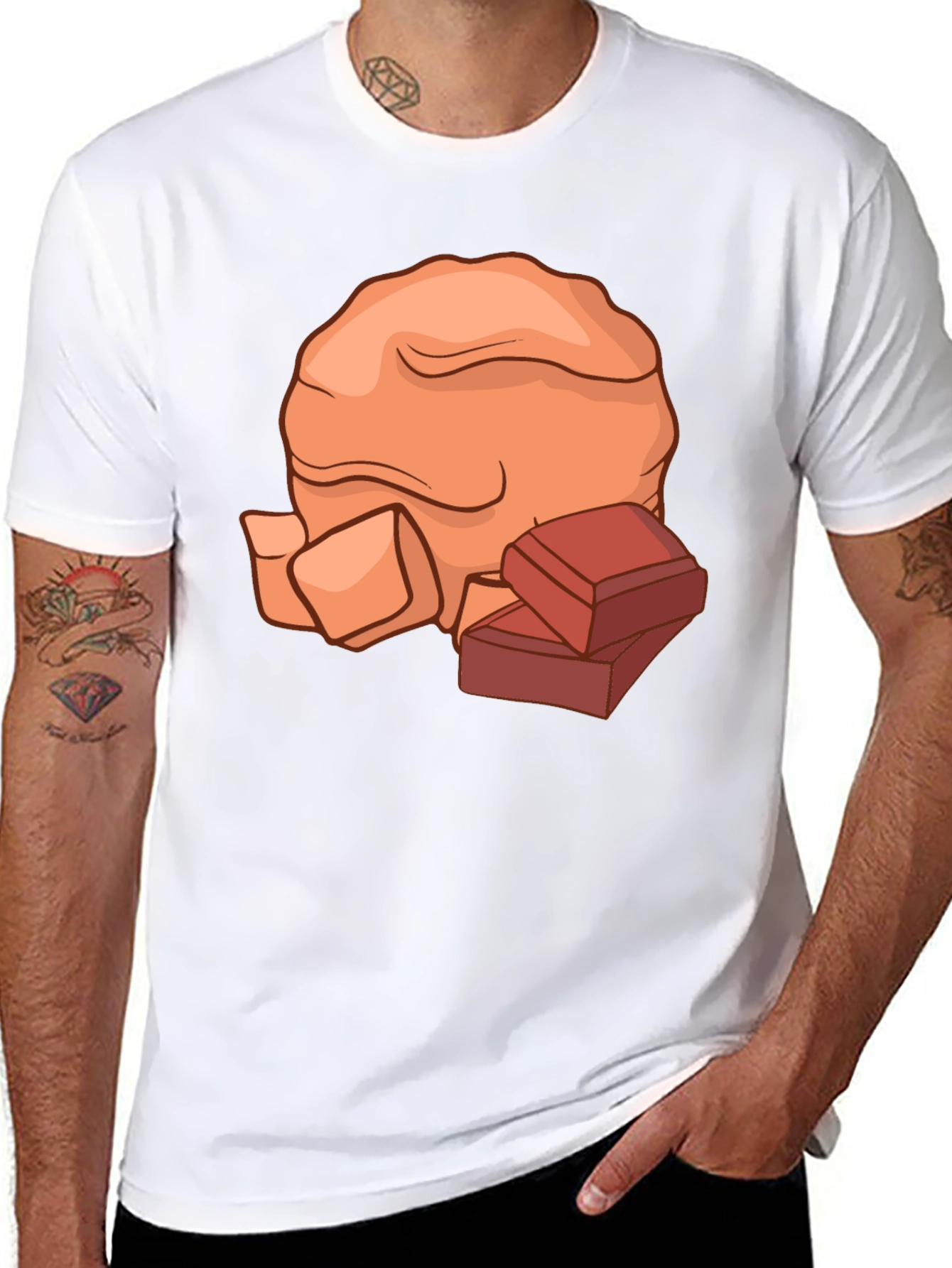 Novelty Candy T-Shirt - Sweet Tooth Design