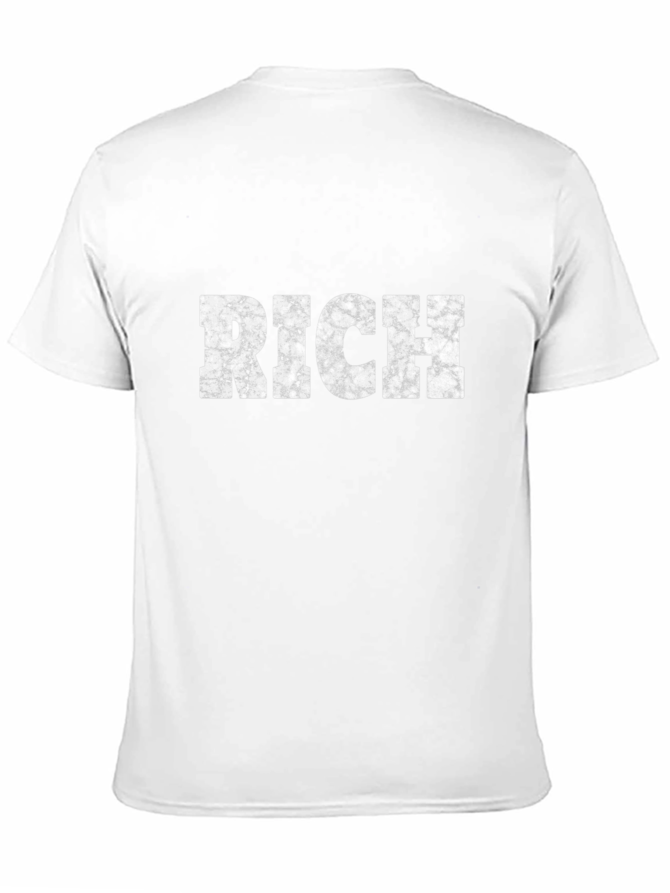 Rich Graphic Tee - Black Casual T-Shirt
