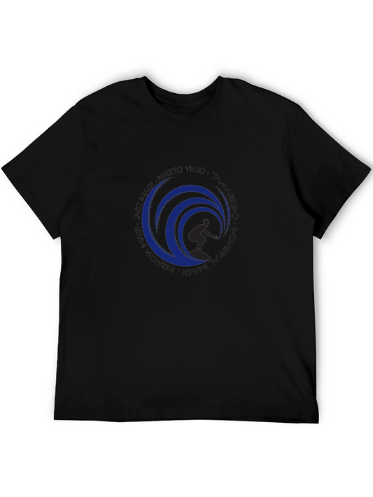 Surfer Destination Graphic Tee - Costa Rica Surf Spots T-Shirt