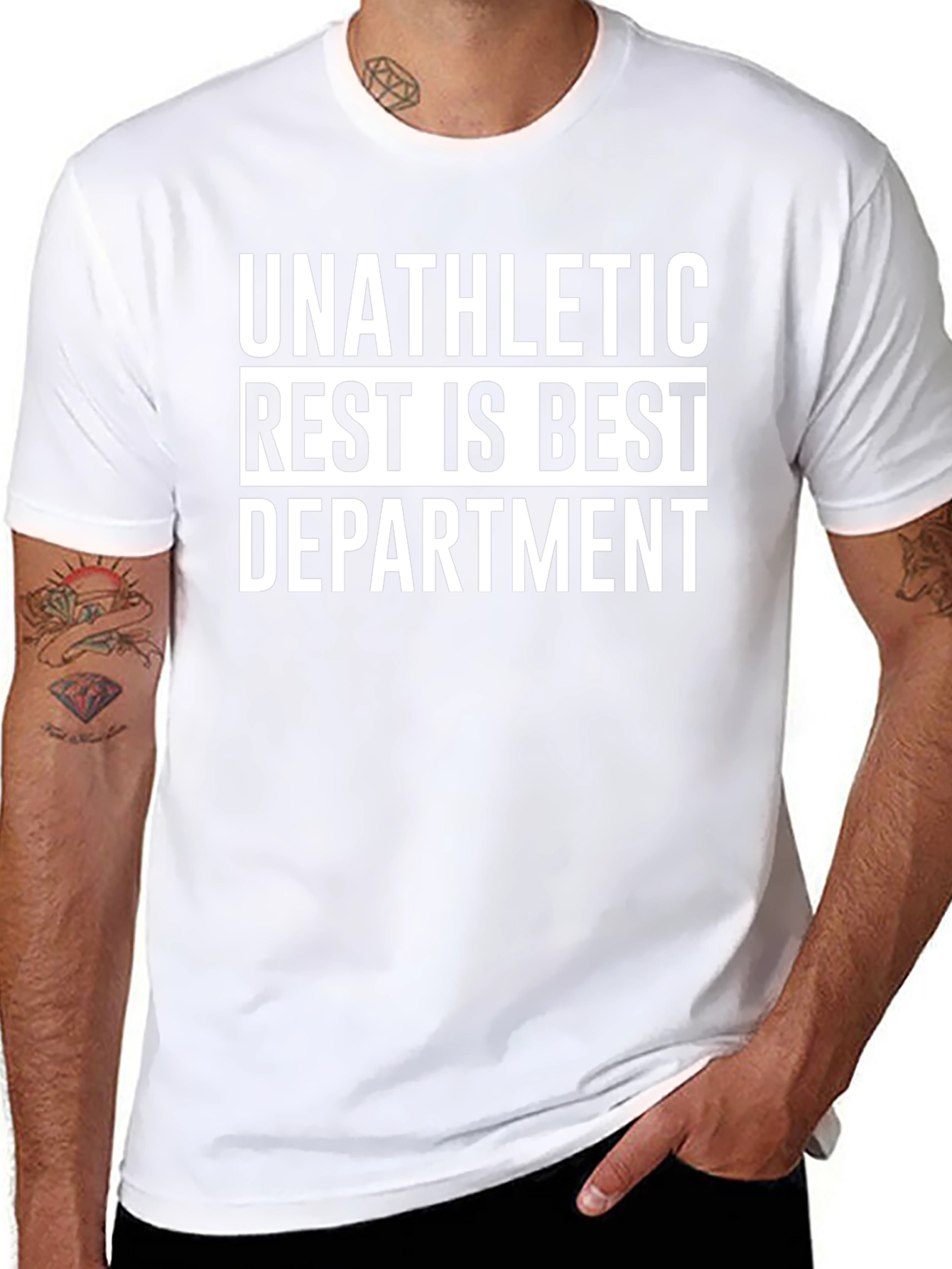 Unathletic Rest is Best Graphic Tee