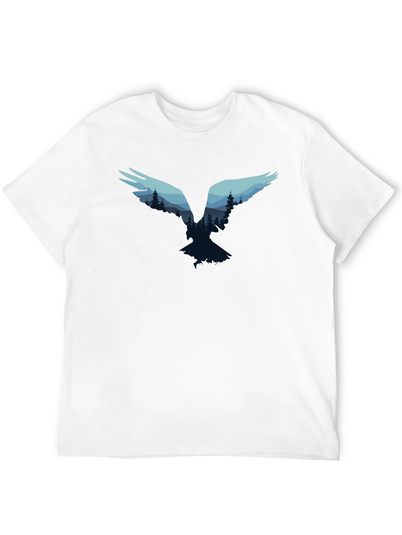 Nature Silhouette Graphic T-Shirt