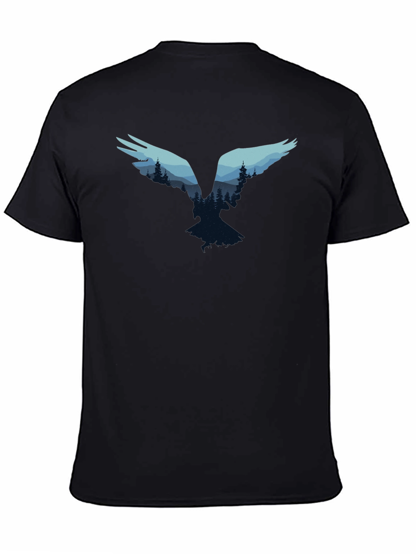 Nature Silhouette Graphic T-Shirt