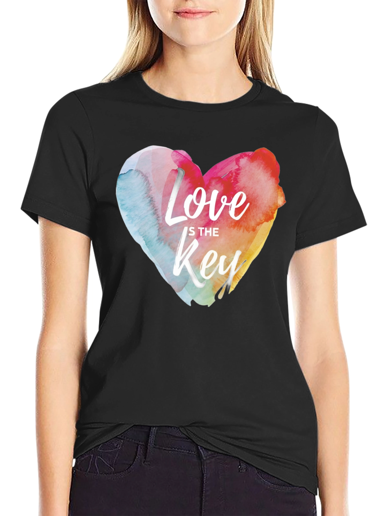 Love is the Key Graphic Tee