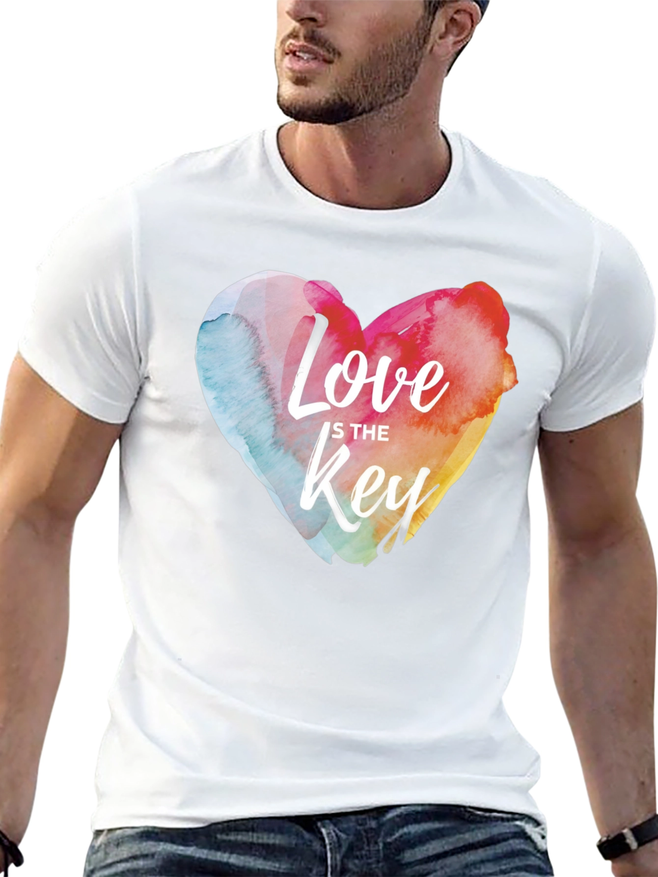 Love is the Key Graphic Tee