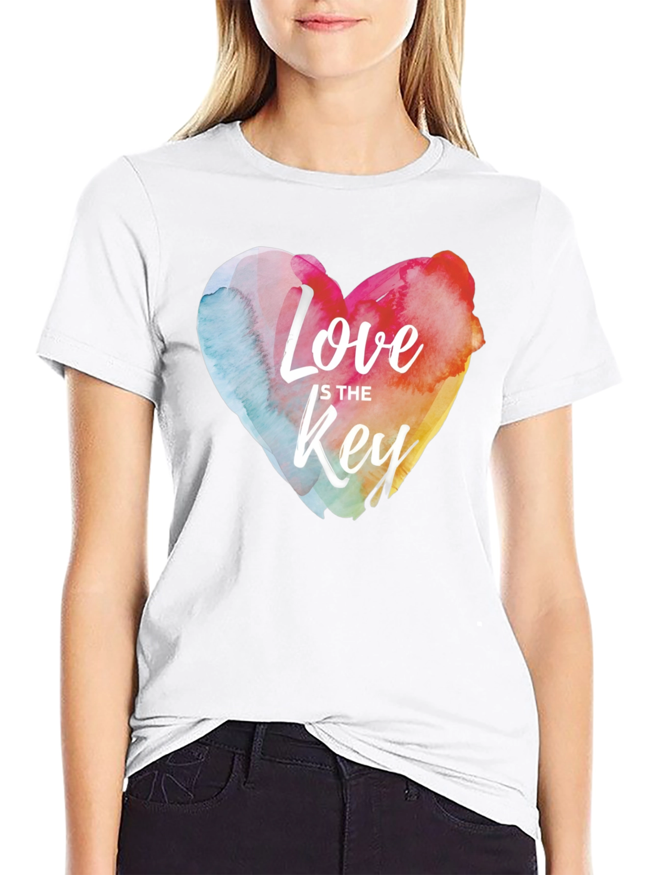 Love is the Key Graphic Tee