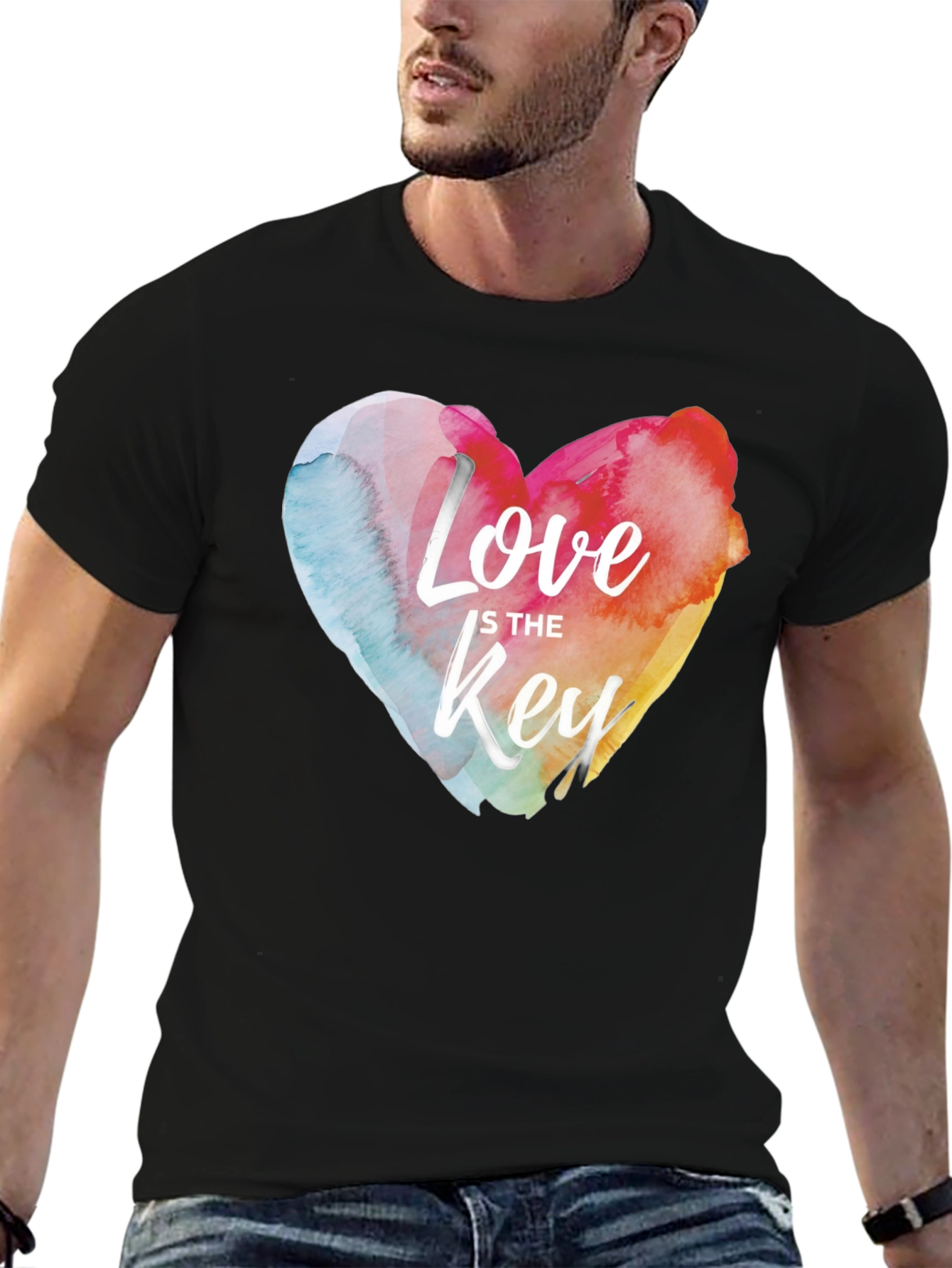Love is the Key Graphic Tee