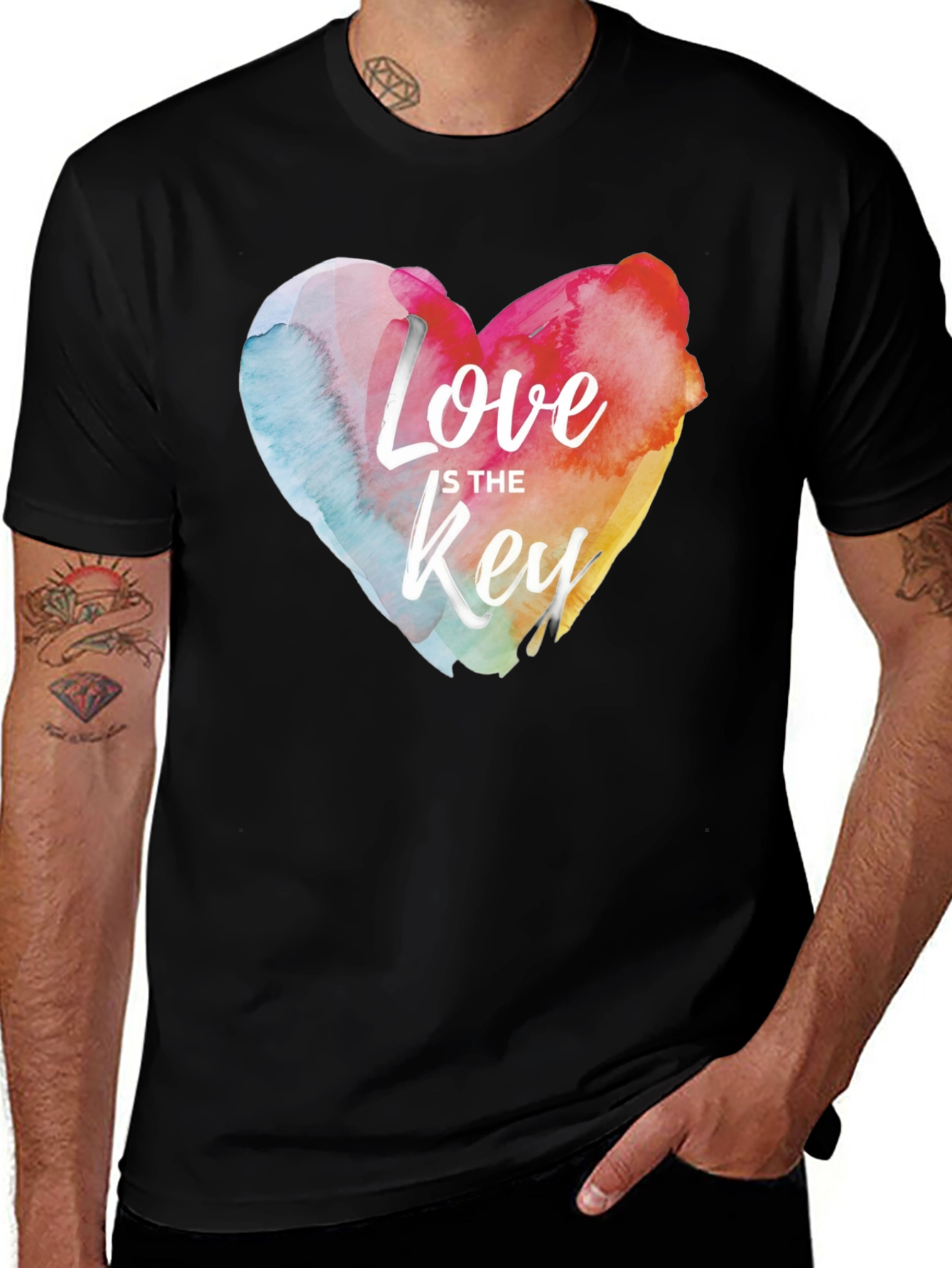 Love is the Key Graphic Tee