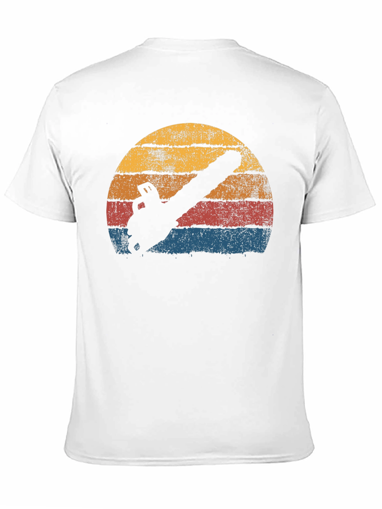 Retro Chainsaw T-Shirt - Black Graphic Tee