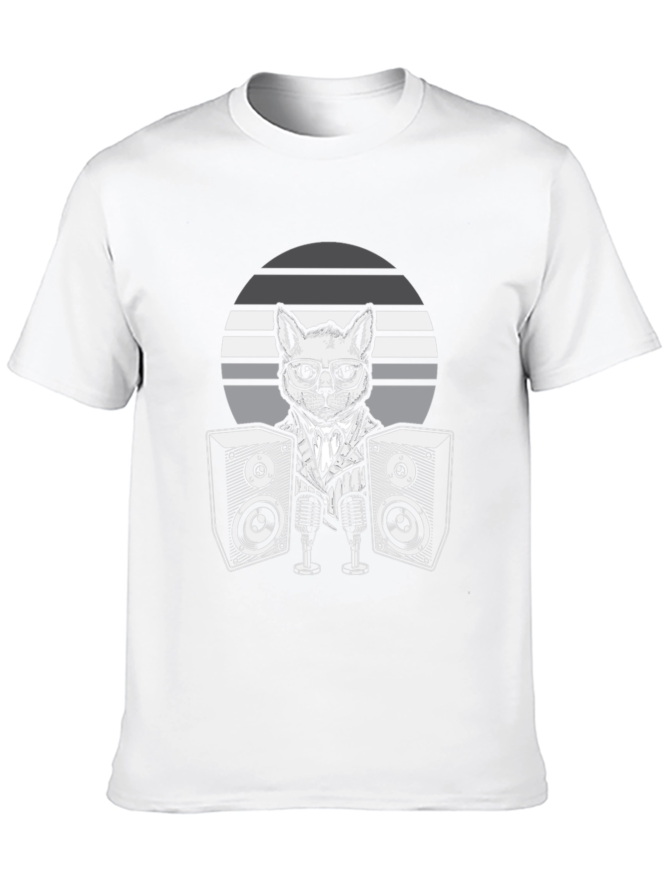 DJ Cat T-Shirt - Cool Music Lover Tee