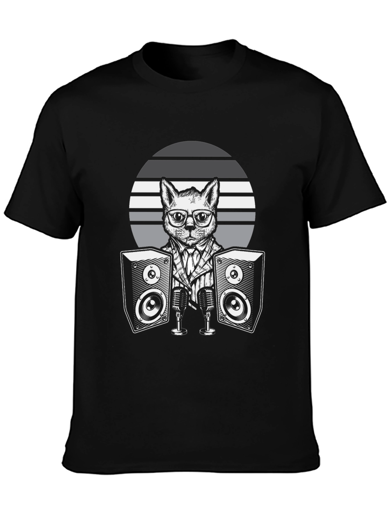 DJ Cat T-Shirt - Cool Music Lover Tee