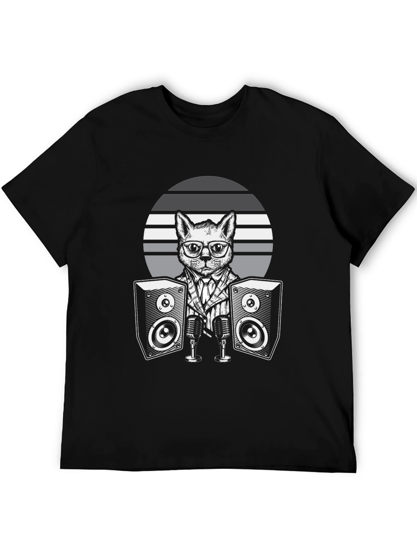 DJ Cat T-Shirt - Cool Music Lover Tee