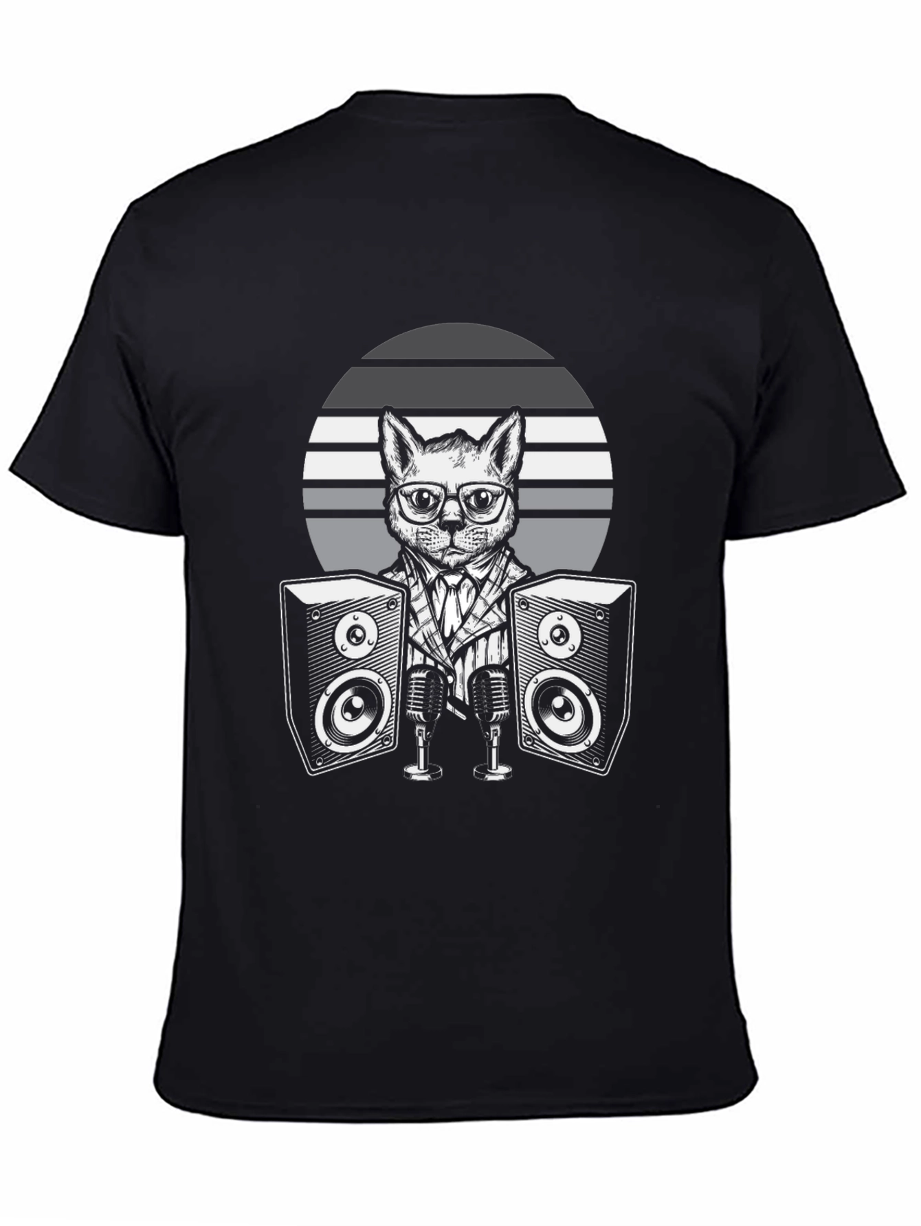 DJ Cat T-Shirt - Cool Music Lover Tee