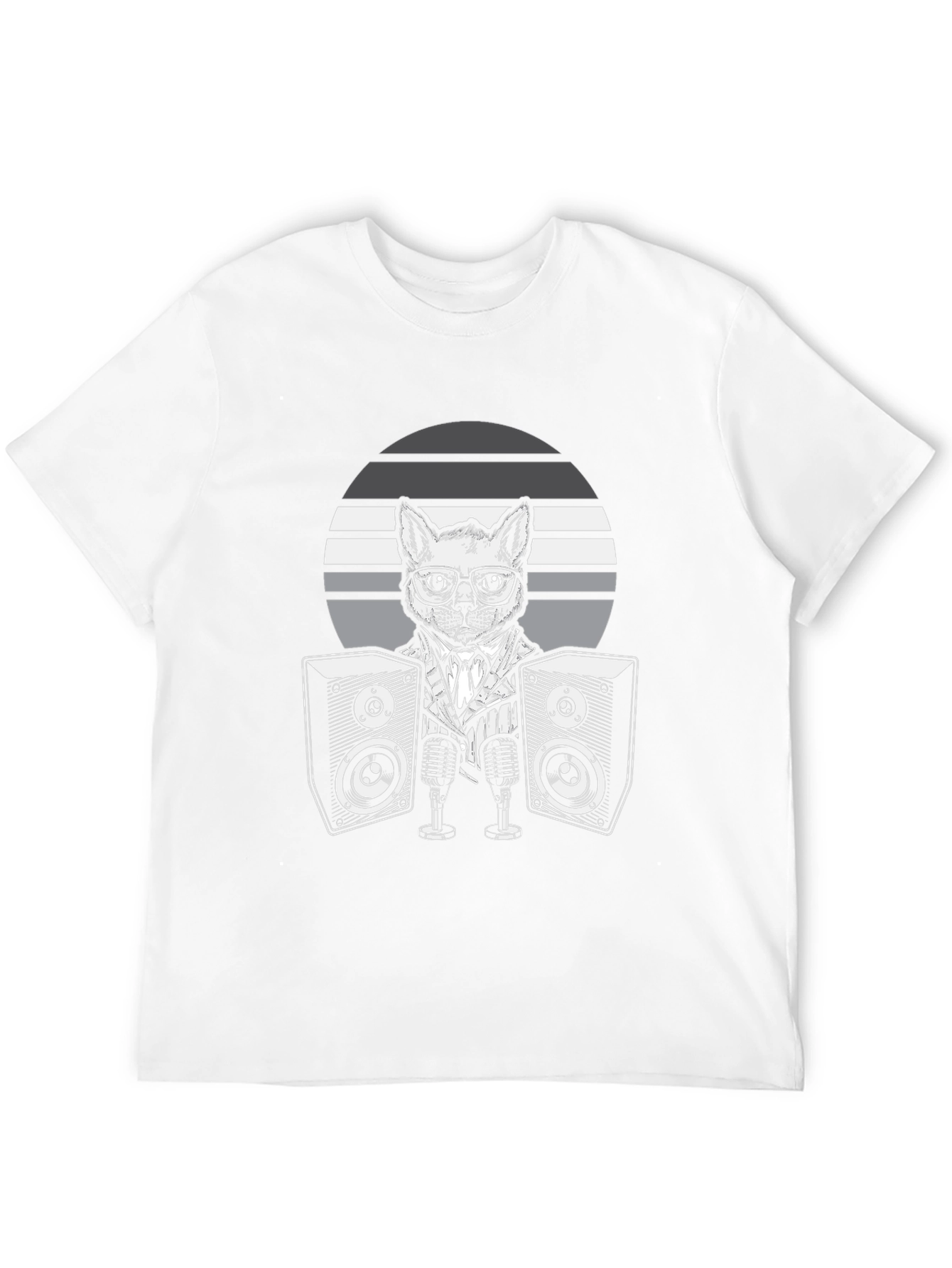 DJ Cat T-Shirt - Cool Music Lover Tee