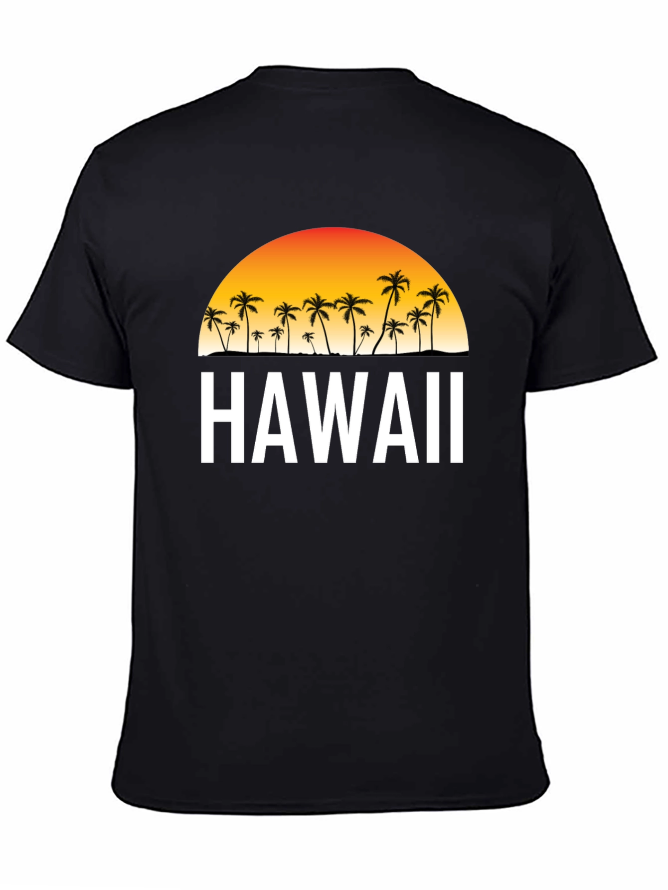 Hawaii Sunset Graphic Tee - Island Style