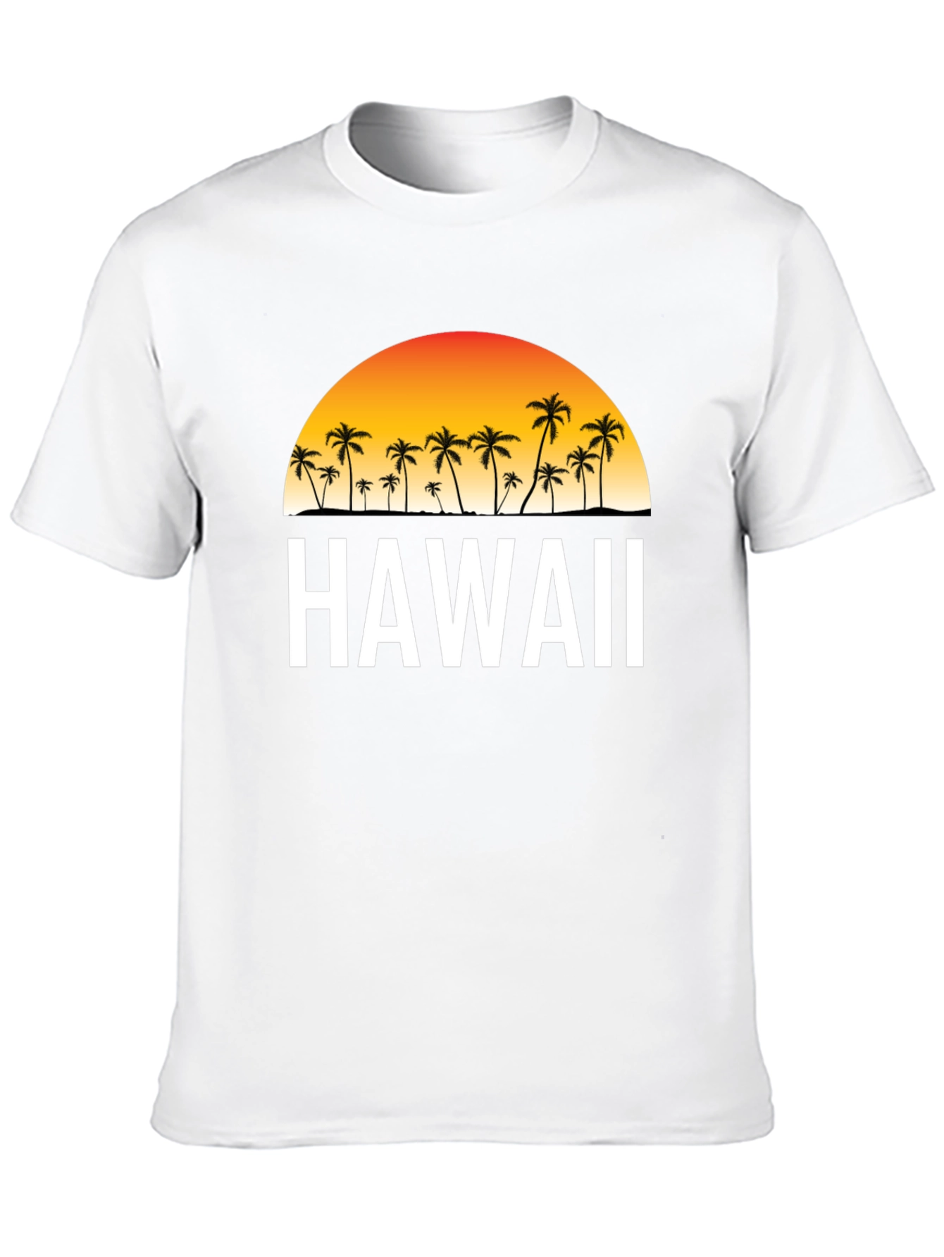 Hawaii Sunset Graphic Tee - Island Style