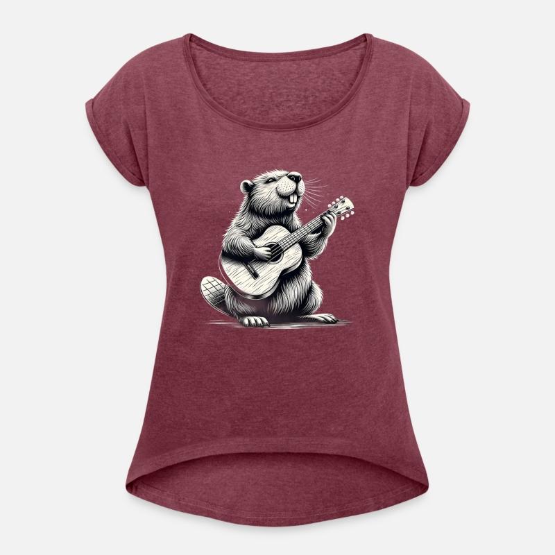 Capybara Guitarist Musician Rodent Graphic