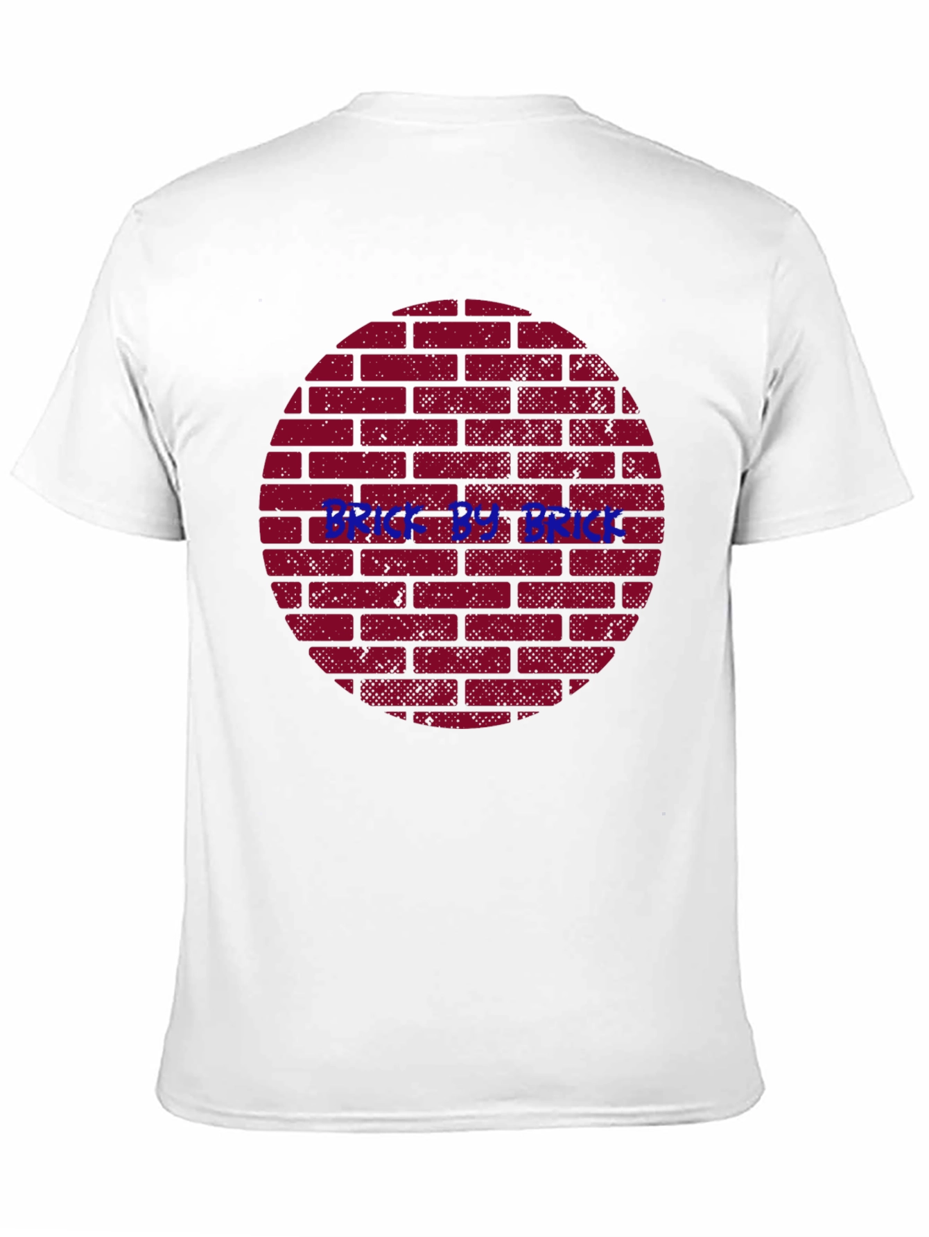 Brick by Brick Graphic Tee - Construction Style