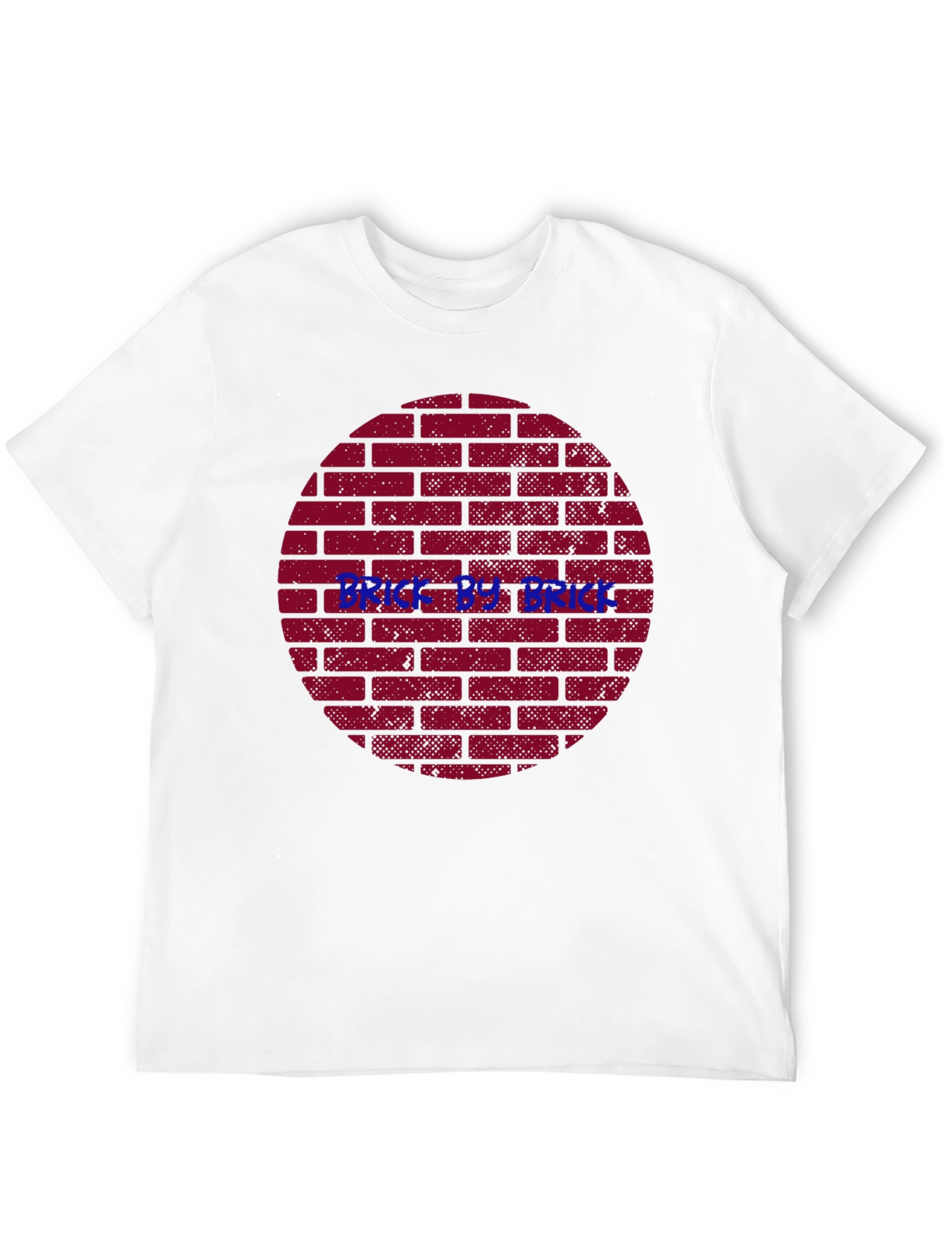 Brick by Brick Graphic Tee - Construction Style