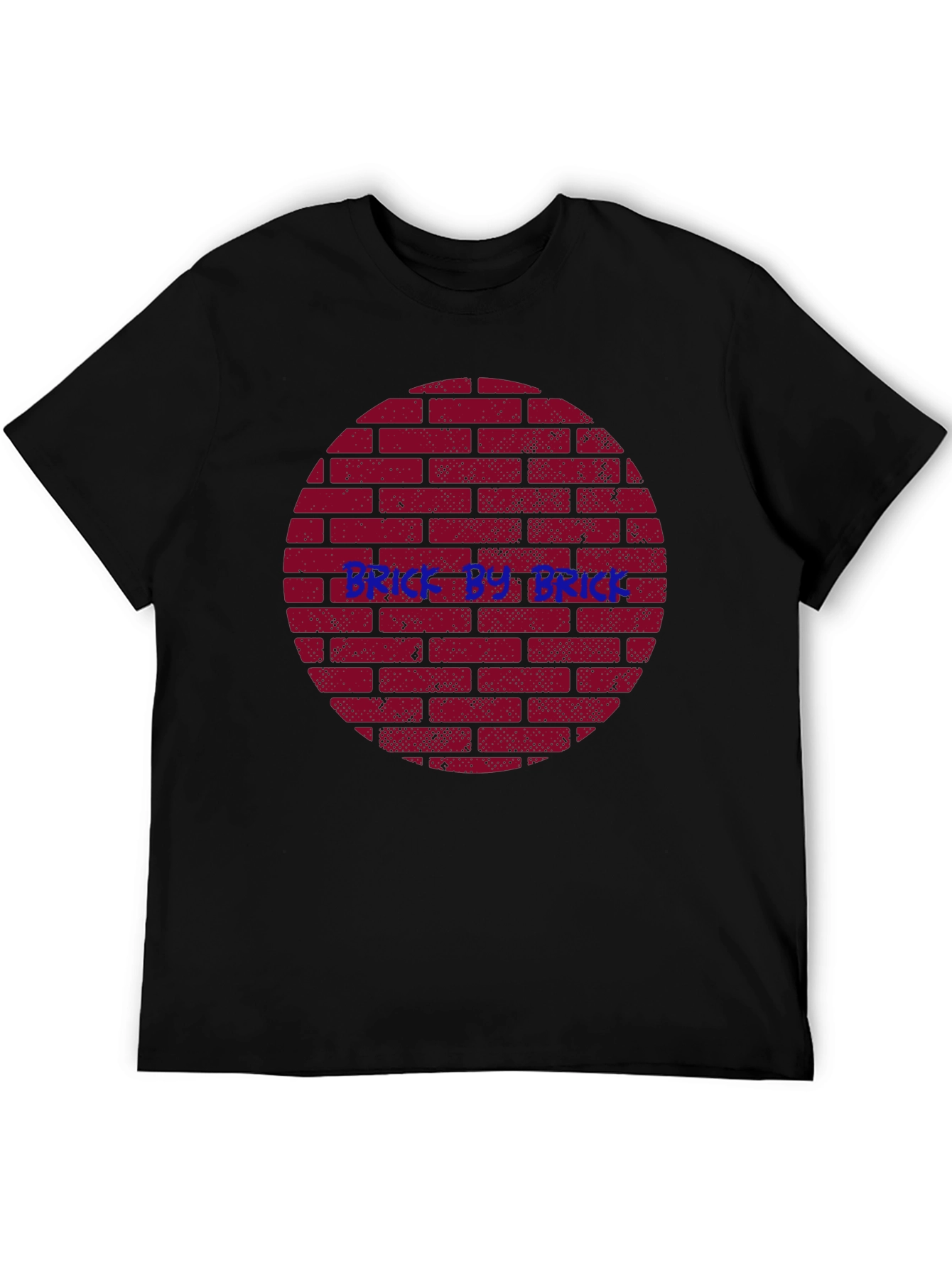 Brick by Brick Graphic Tee - Construction Style