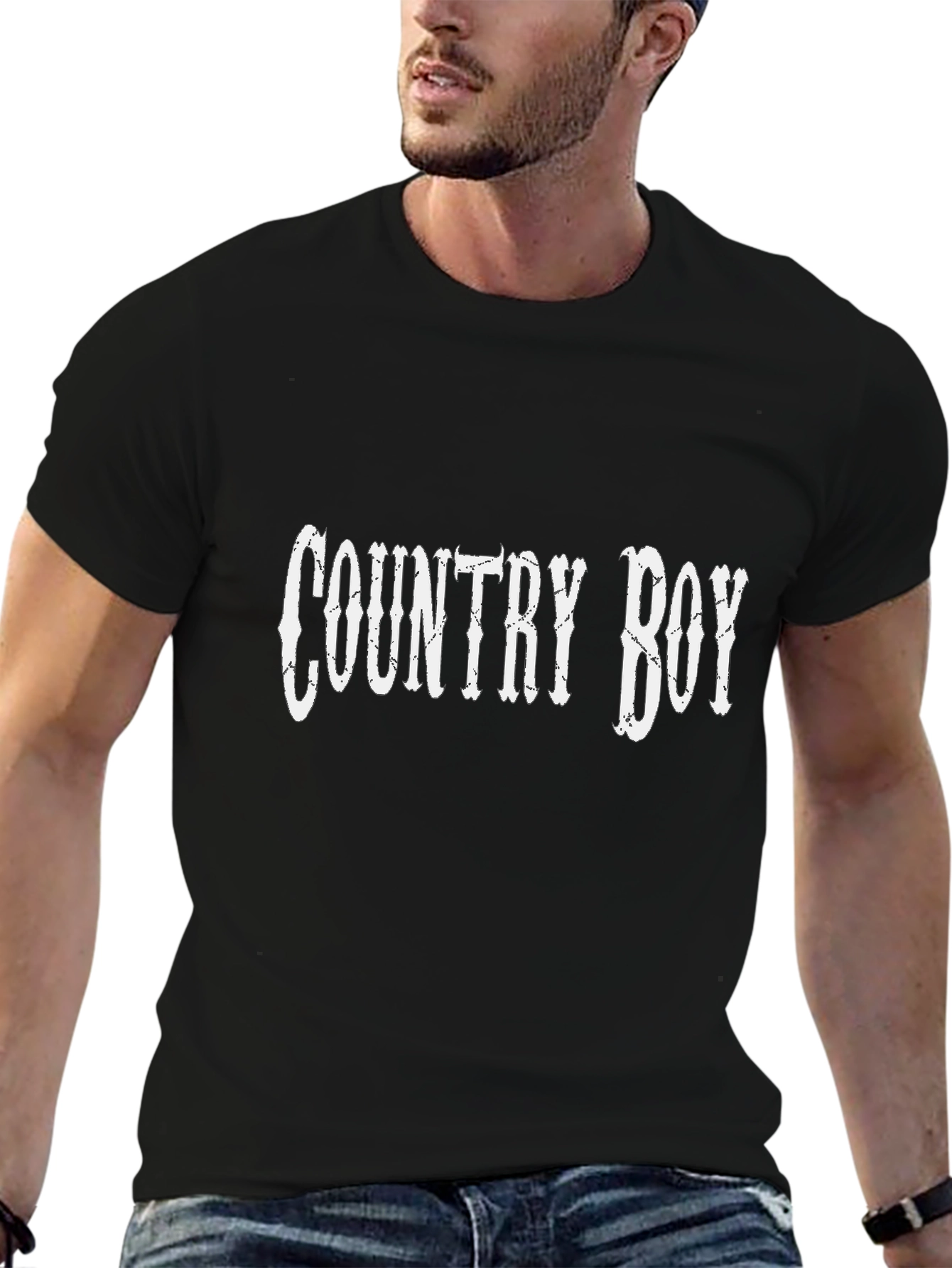 Country Boy Graphic Tee - Stylish Casual Wear