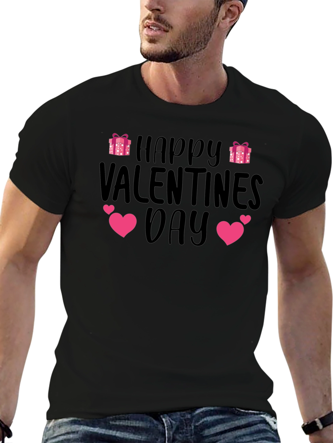 Happy Valentines Day Graphic T-Shirt