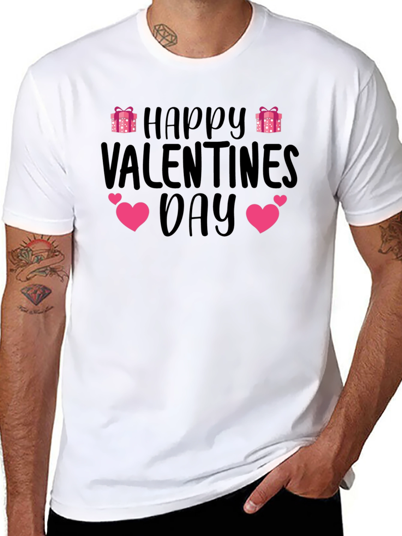 Happy Valentines Day Graphic T-Shirt