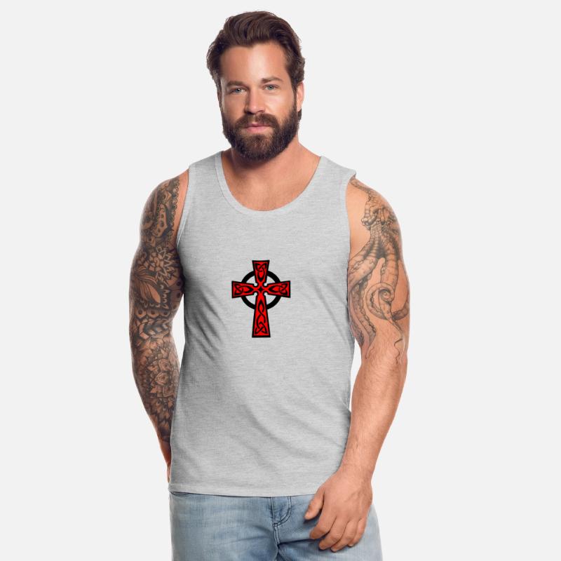 Celtic cross red
