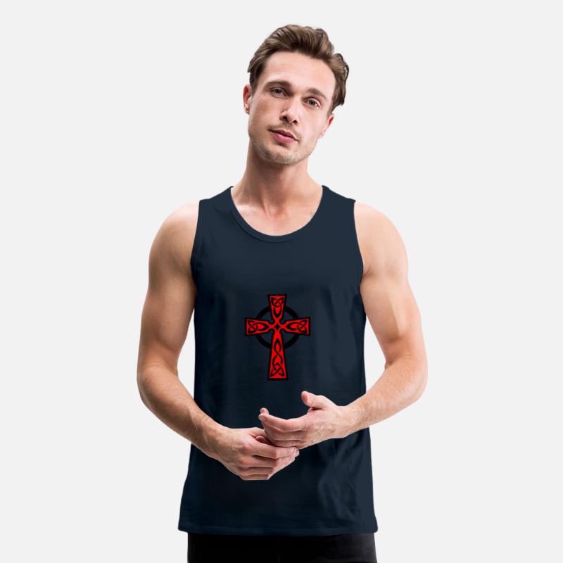 Celtic cross red