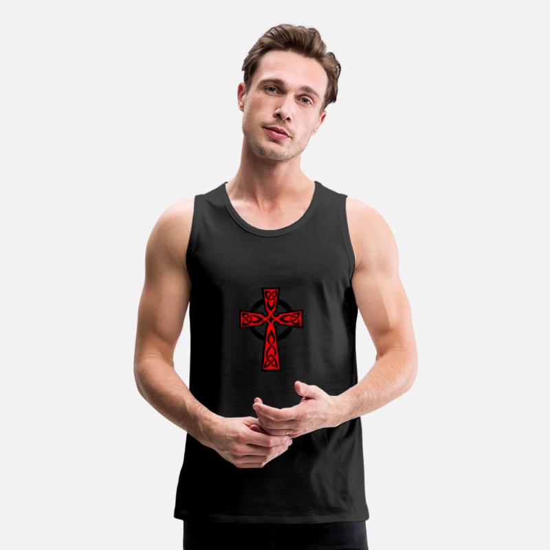 Celtic cross red