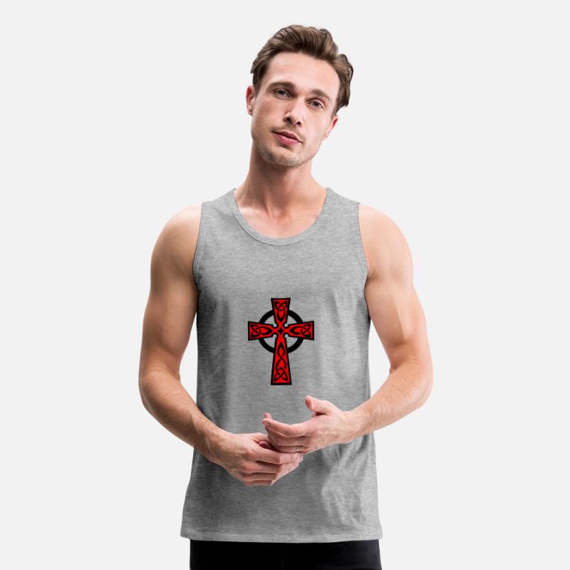 Celtic cross red