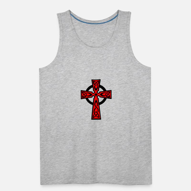 Celtic cross red