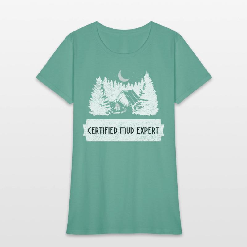 Certified Mud Expert Camping Scene With Tent