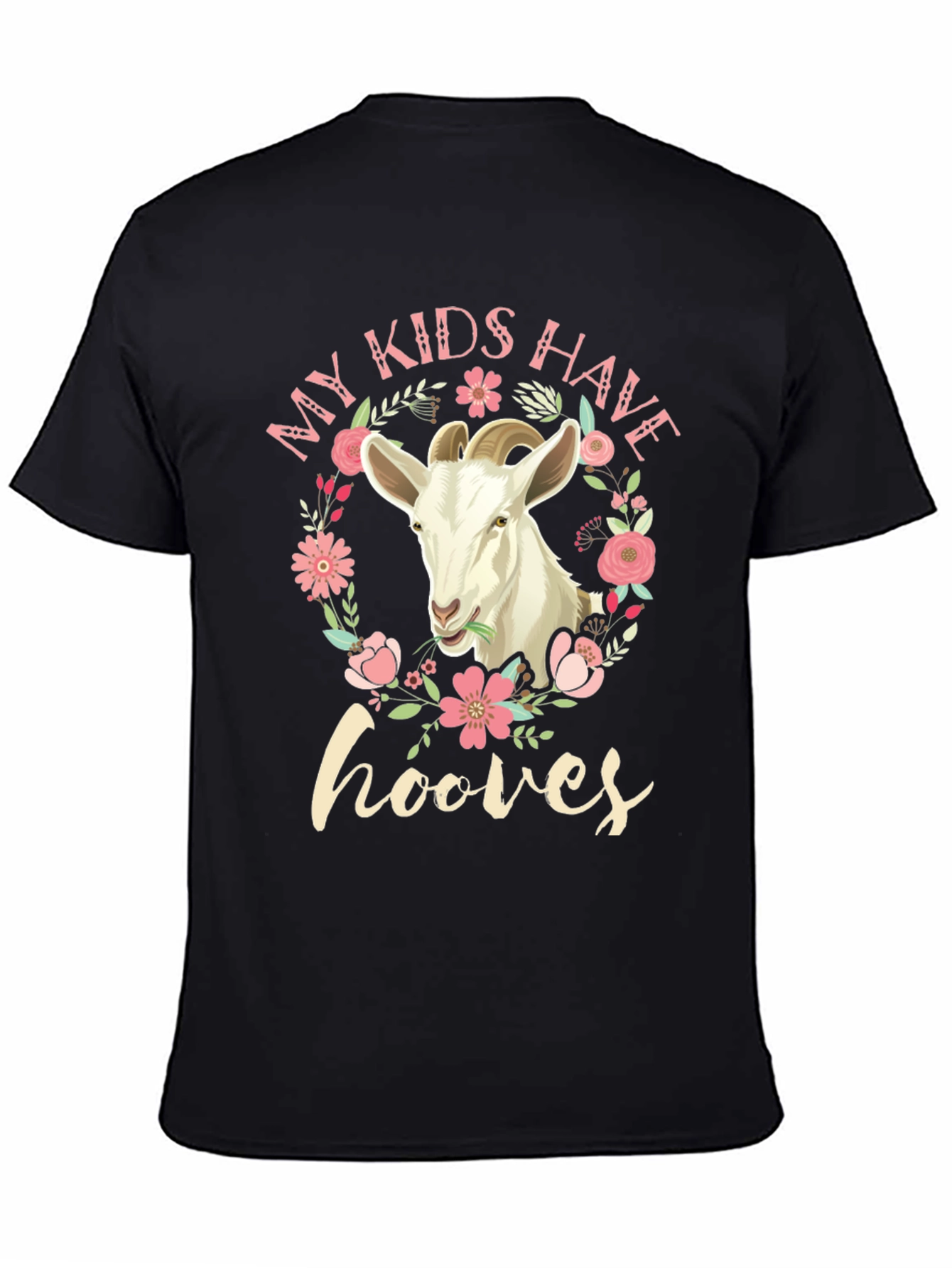 My Kids Have Hooves Goat Graphic T-Shirt