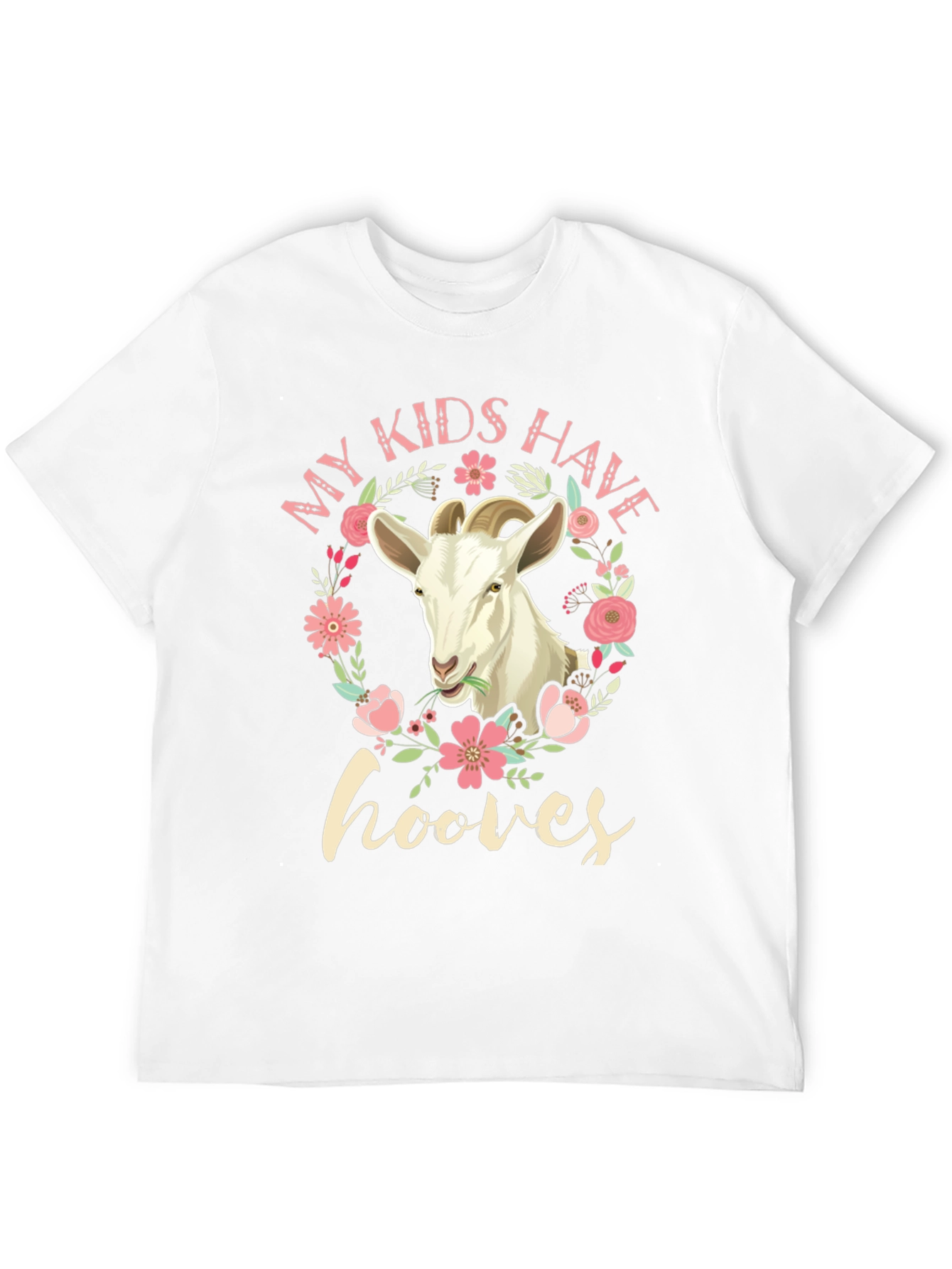 My Kids Have Hooves Goat Graphic T-Shirt