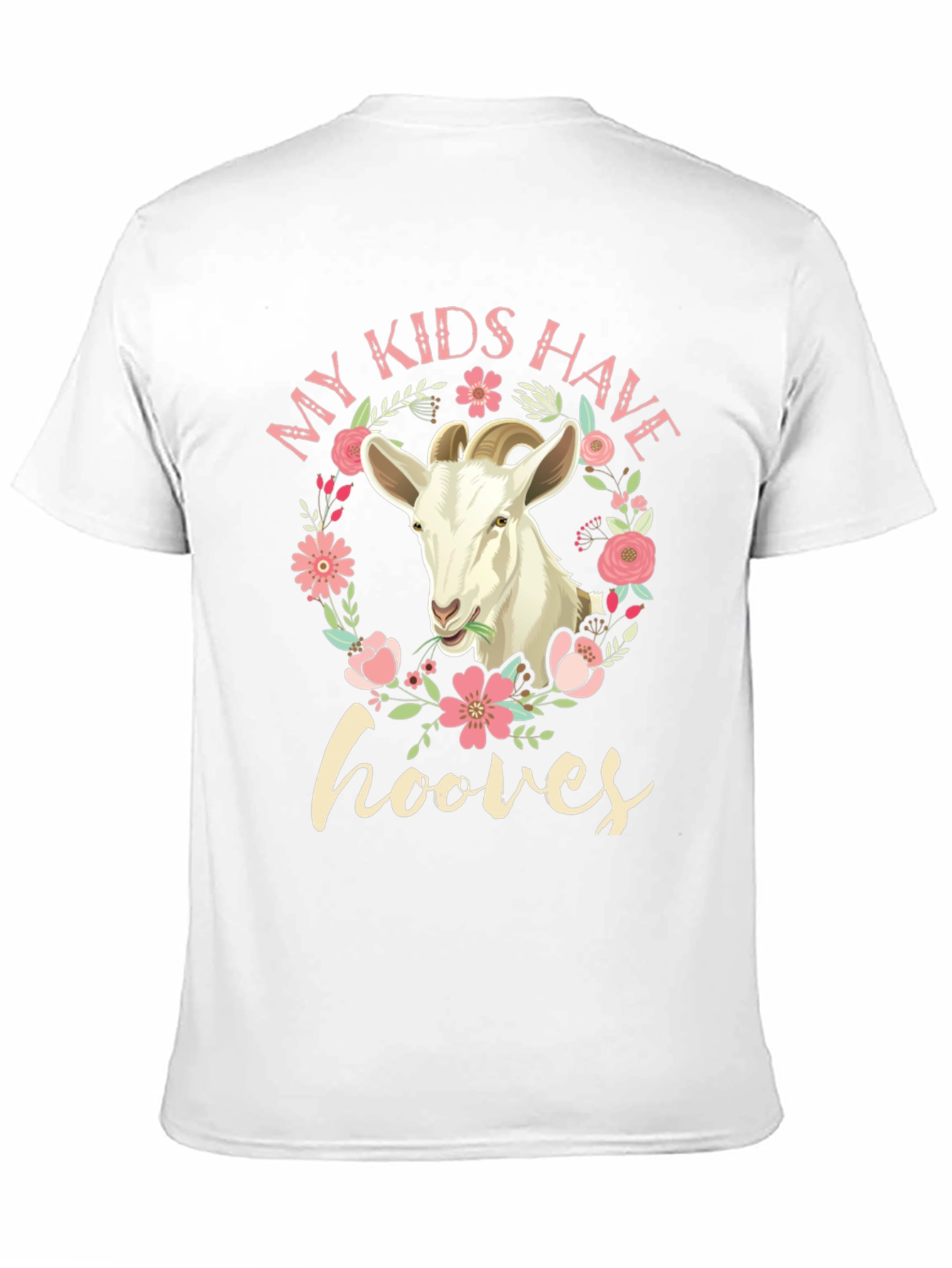 My Kids Have Hooves Goat Graphic T-Shirt