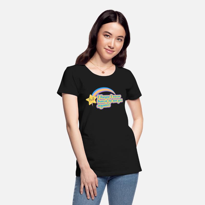 Cheeky Farewell Tee: Bright Goodbye