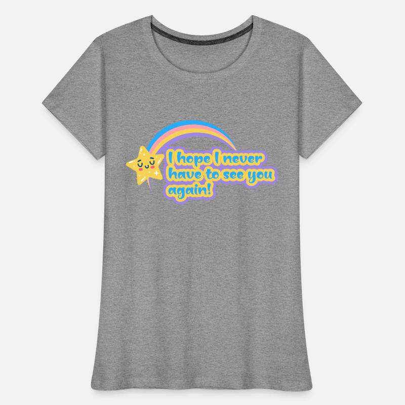 Cheeky Farewell Tee: Bright Goodbye