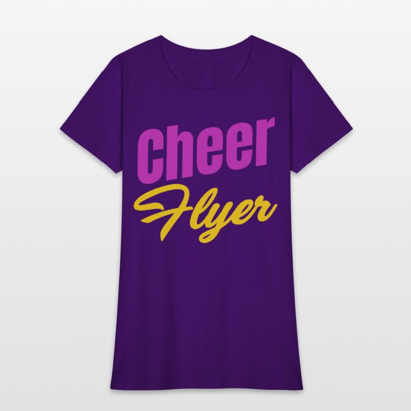 Cheer Flyer Funny Football Backspot Tumbling