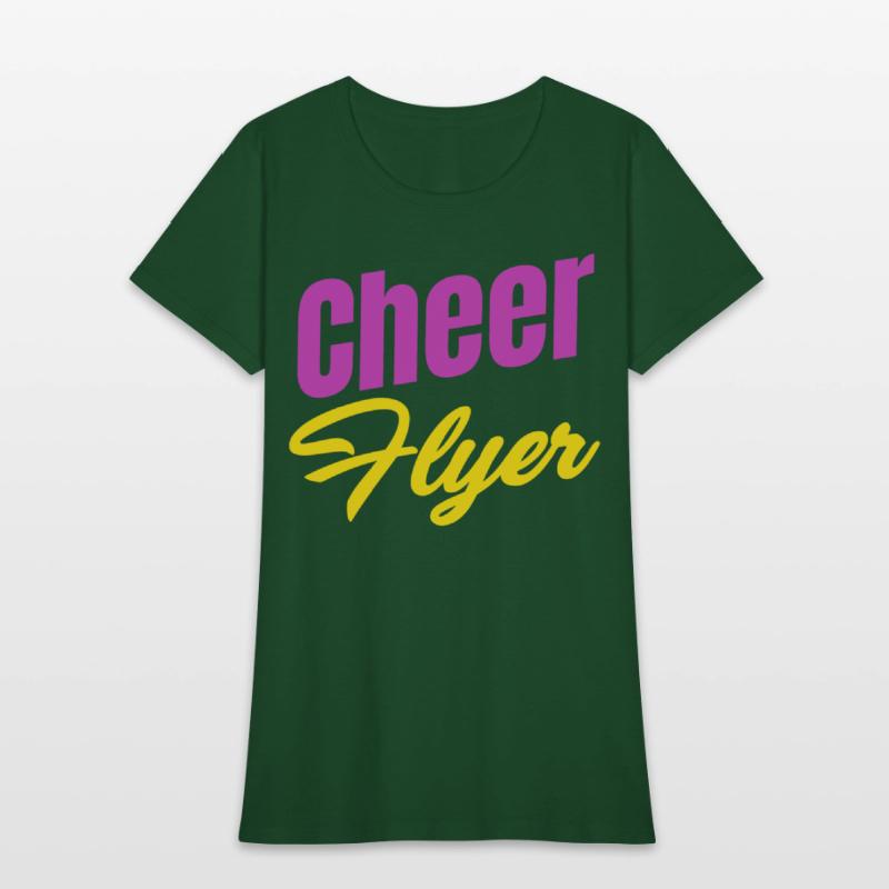 Cheer Flyer Funny Football Backspot Tumbling