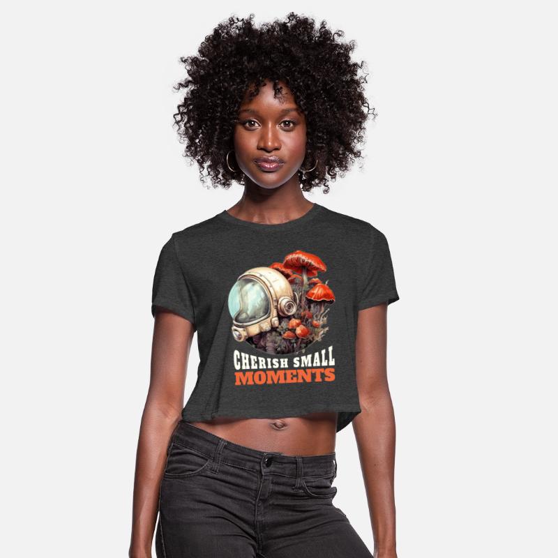 Cherish Small Moments Fungi Mushroom Astronaut Hel