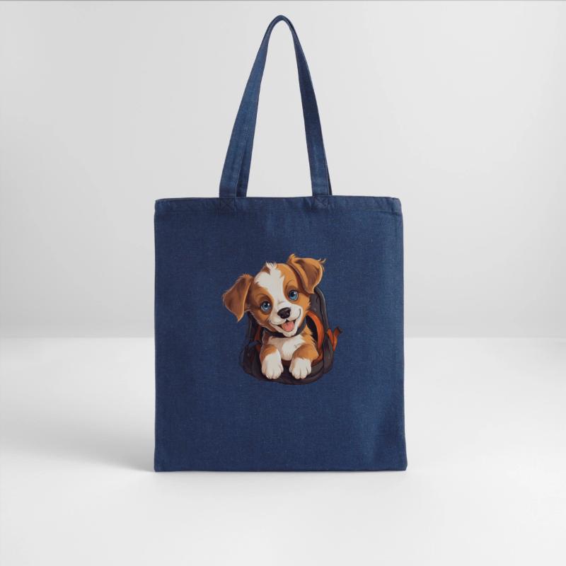 Chic Canine Carry: Stylish Dog-in-a-Bag Fashion!