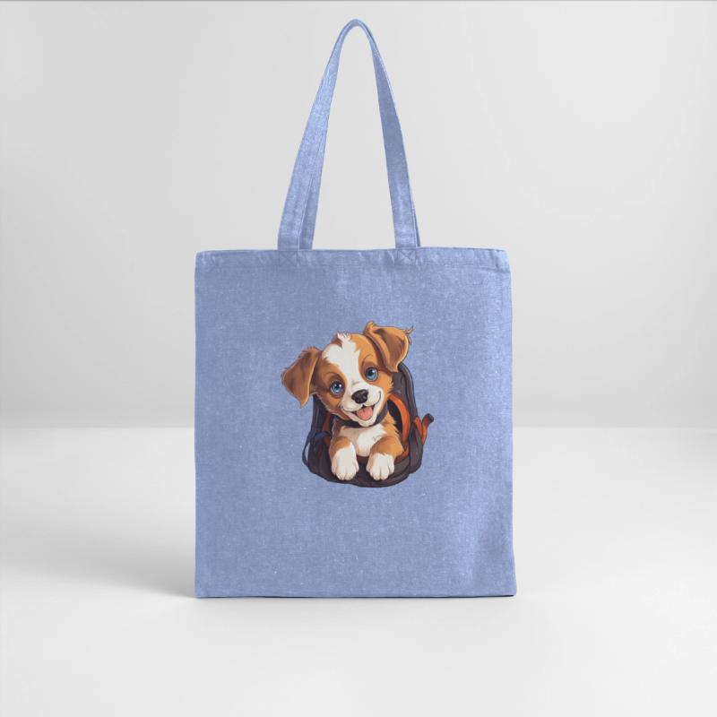 Chic Canine Carry: Stylish Dog-in-a-Bag Fashion!
