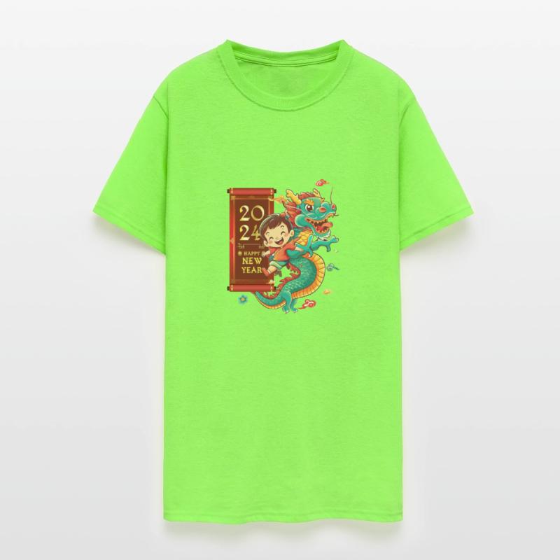 Chinese New Year Dragon Dance: Happy New Year 2024