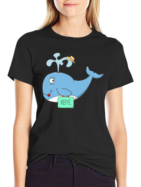Whimsical Whale KBYE Graphic Tee