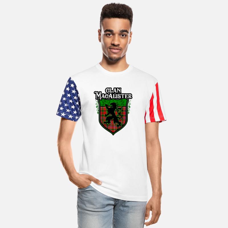 Clan MacAlister Scottish Tartan Rampant Lion Celts