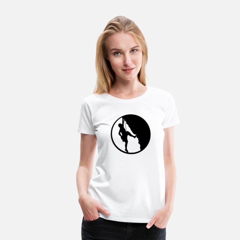 climbing silhouette mountaineer sport