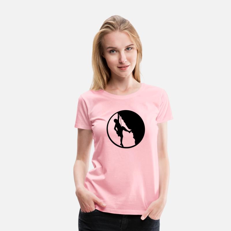 climbing silhouette mountaineer sport